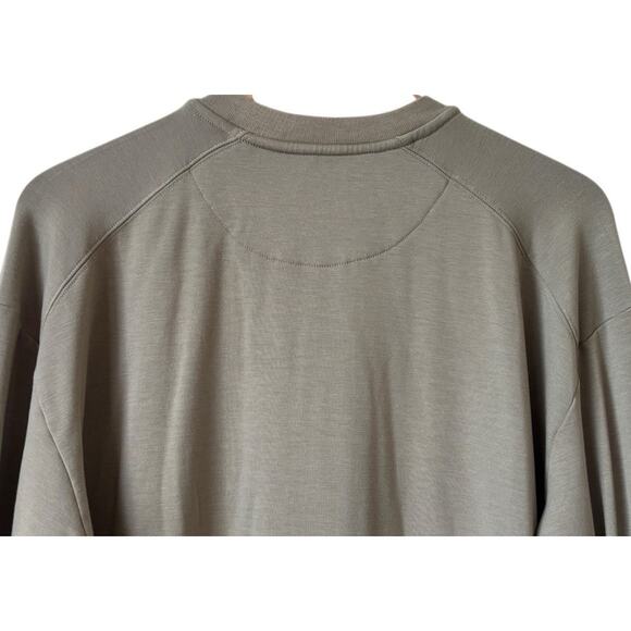 Properly Tied Men’s Shoreline Henley Shirt Size XL Sage Green Stretch Hunting - Picture 6 of 7